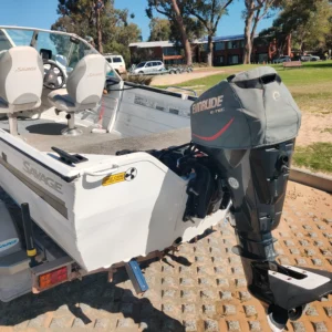 2008 Savage 420 bay cruiser sport
